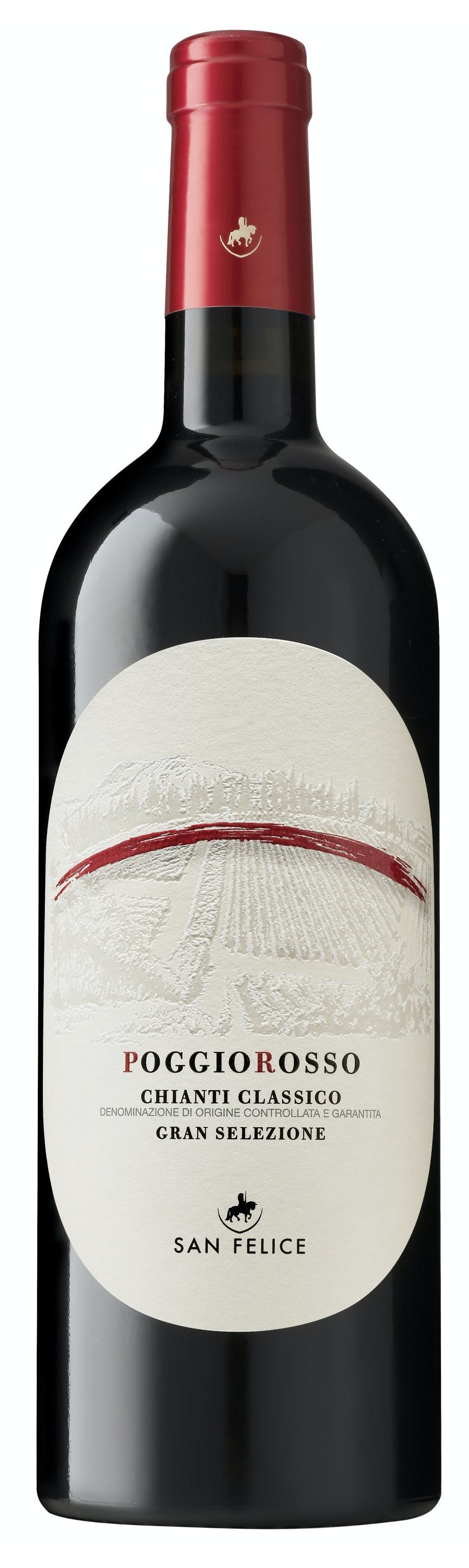 San Felice Poggio Rosso Chianti Classico Gran Selezione 2017  Front Bottle Shot
