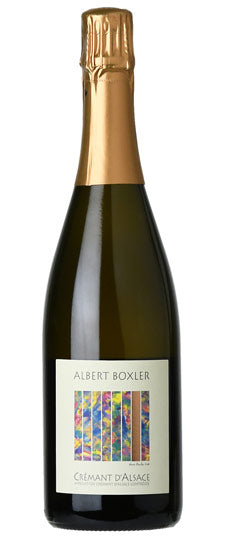 Albert Boxler Cremant d'Alsace Brut 2020  Front Bottle Shot