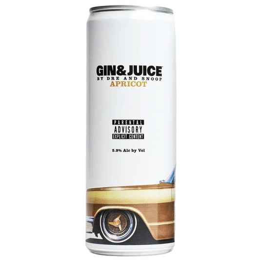 Gin & Juice Apricot 4/355 by Dr. Dre & Snoop Dogg