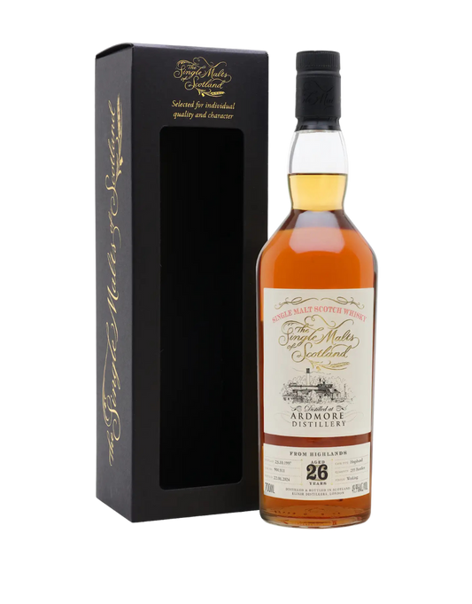 SINGLE MALTS OF SCOTLAND 1997 26 YEAR OLD ARDMORE CASK 901311 700 ML