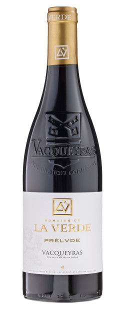 Domaine de la Verde Vacqueyras Prelude 2021  Front Bottle Shot