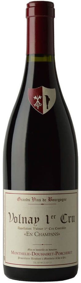 Monthelie-Douhairet-Porcheret Volnay En Champans Premier Cru 2021  Front Bottle Shot