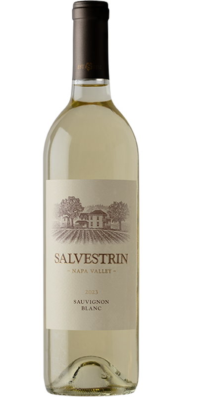 Salvestrin Estate Sauvignon Blanc 2023  Front Bottle Shot