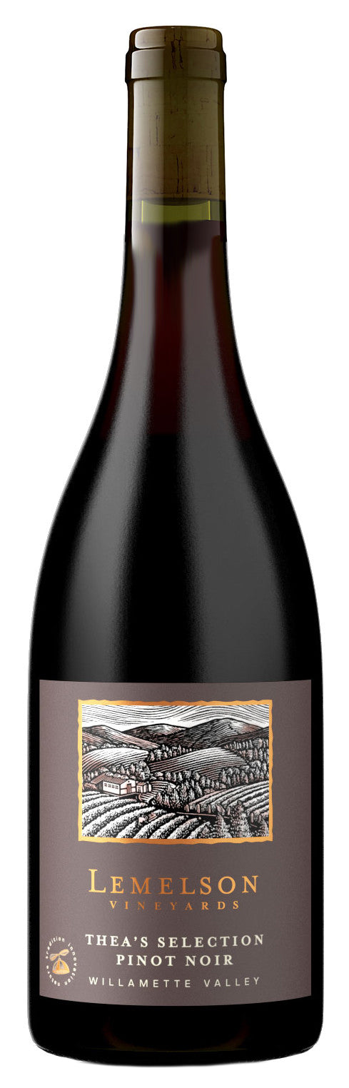 Lemelson Thea's Selection Pinot Noir 2021  Front Bottle Shot