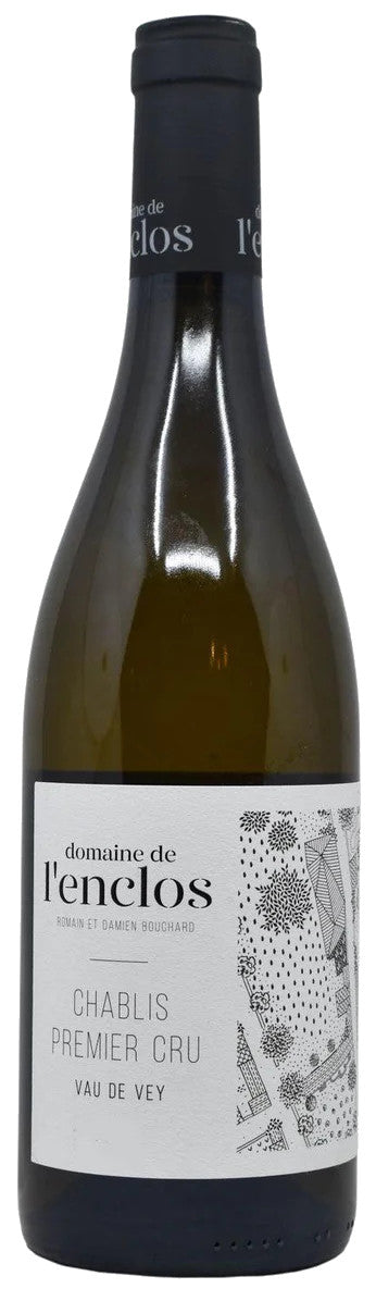 Domaine de l'Enclos Chablis Vau de Vey Premier Cru 2020  Front Bottle Shot