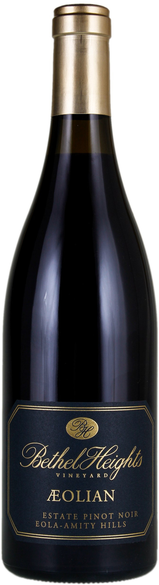 Bethel Heights Aeolian Pinot Noir 2022  Front Bottle Shot