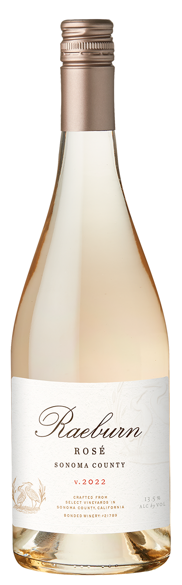 Raeburn Rose 2022  Front Bottle Shot