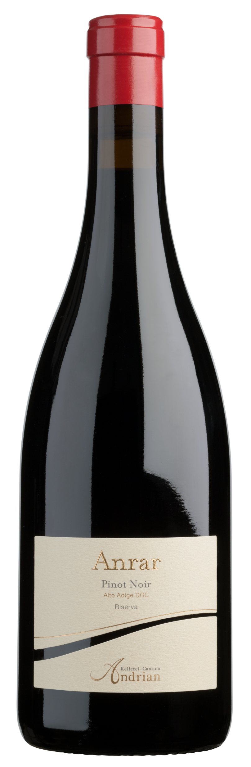 Cantina Andrian Anrar Riserva Pinot Noir 2020  Front Bottle Shot