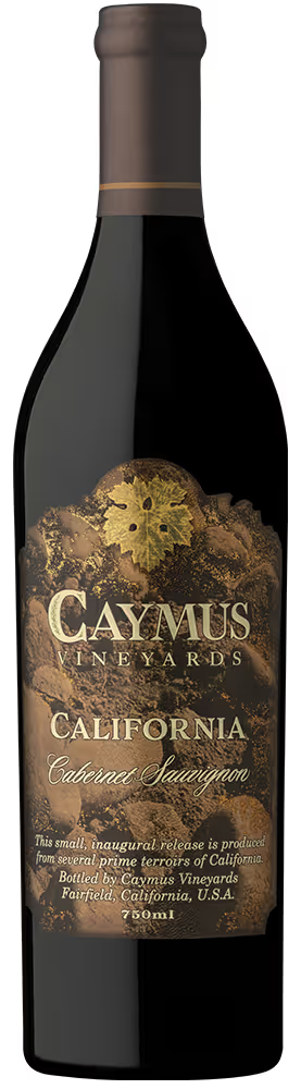 Caymus California Cabernet Sauvignon 2022  Front Bottle Shot