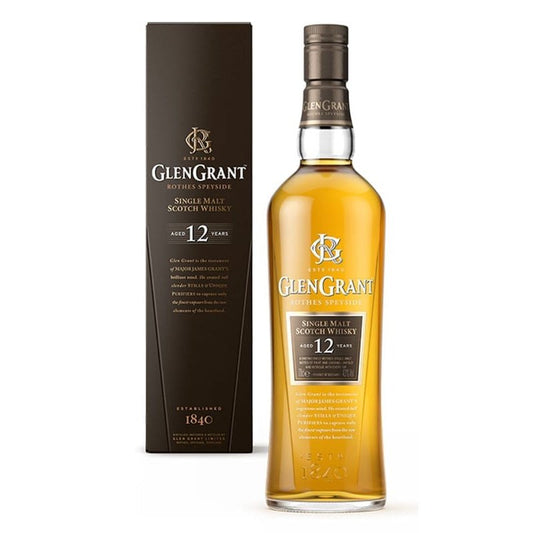 Glen Grant 12 Year Single Malt Scotch Whiskey
