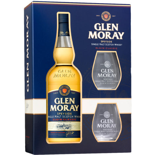 Glen Moray Single Malt Scotch Whisky Gift Pack