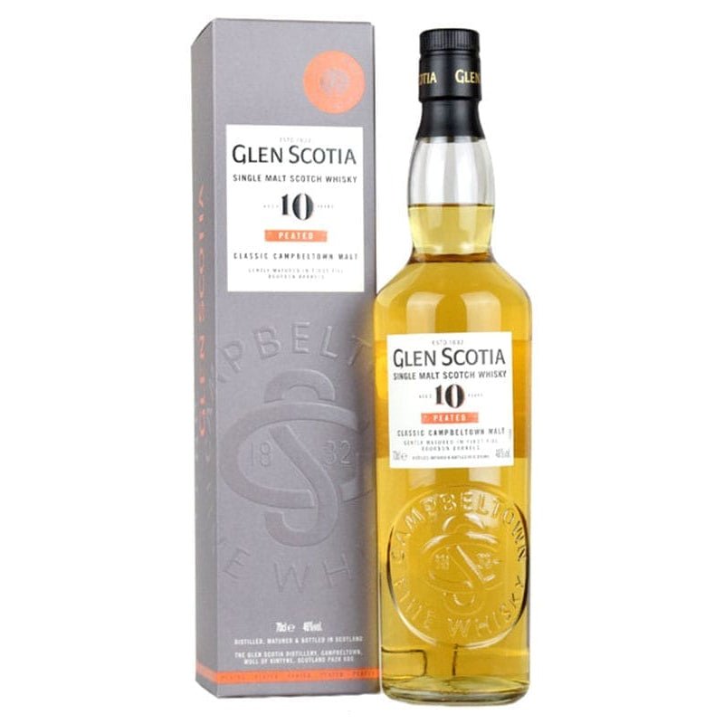 Glen Scotia 10 Year Peated Single Malt Scotch Whiskey 750ml