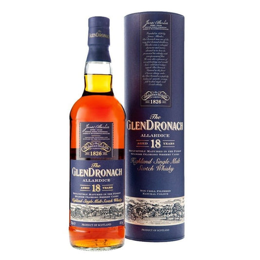 Glendronach Allardice 18 Year Scotch Whisky 750ml