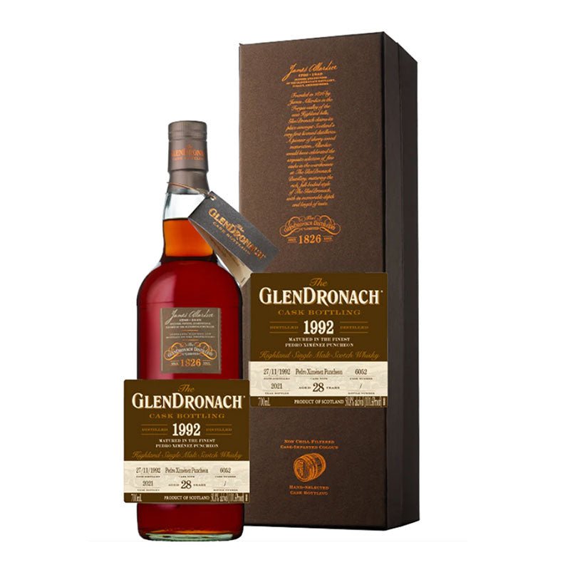 Glendronach Cask 1992 Aged 28 Years Scotch Whiskey 700ml