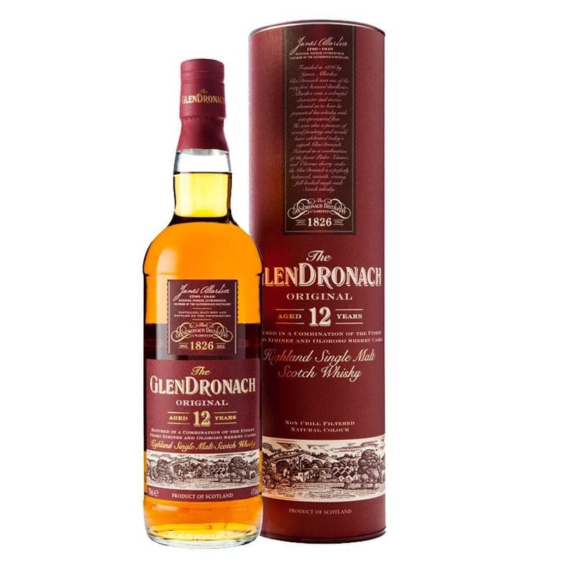 Glendronach Single Malt Scotch Whisky 12 Year 750ml