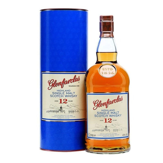 Glenfarclas 12 Year Single Malt Scotch Whiskey 750ml