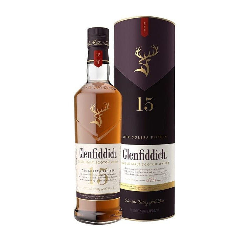 Glenfiddich 15 Year Old Scotch Whiskey 750ml