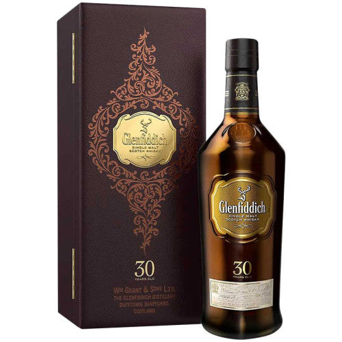 Glenfiddich 30 Year Old Single Malt Scotch Whisky