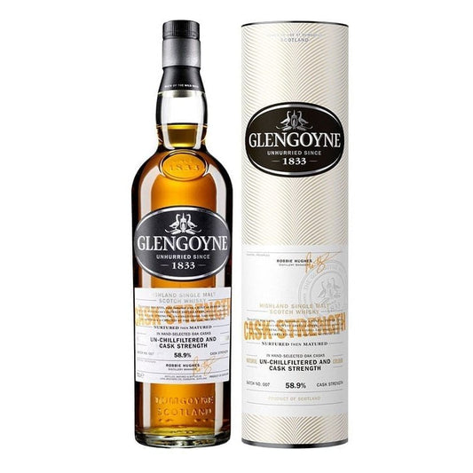Glengoyne Single Malt Cask Strength Scotch Whiskey 750ml