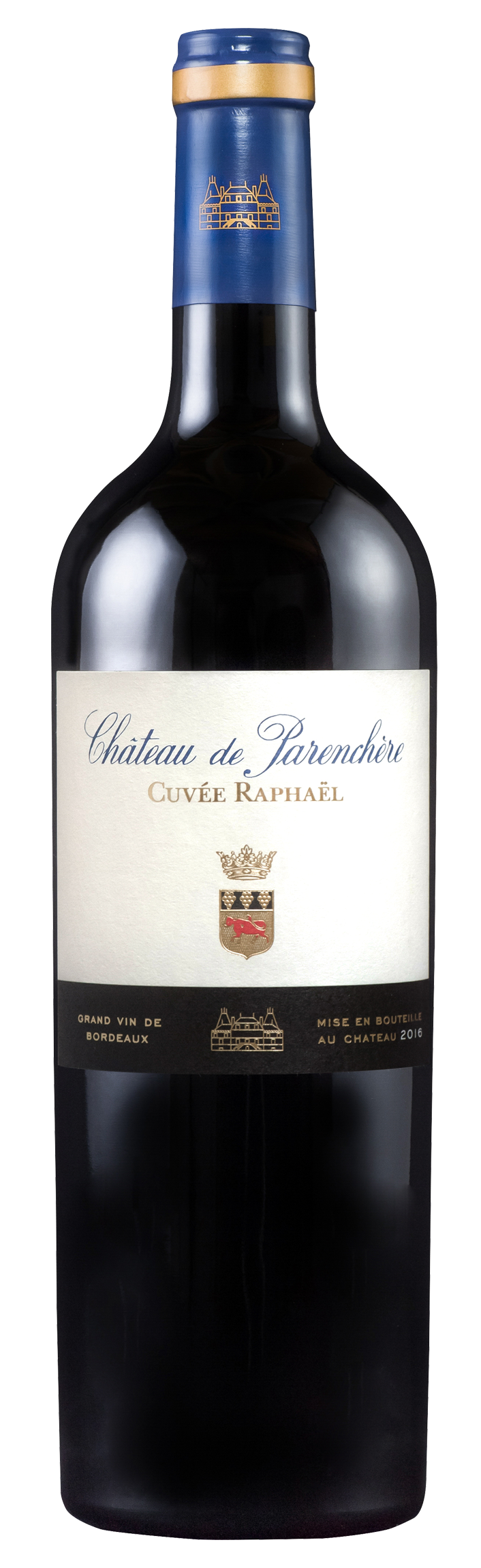 Chateau de Parenchere Cuvee Raphael 2020  Front Bottle Shot