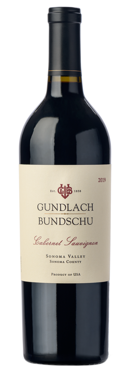 Gundlach Bundschu Cabernet Sauvignon 2021  Front Bottle Shot