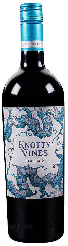 Knotty Vines Red Blend 2020  Front Bottle Shot
