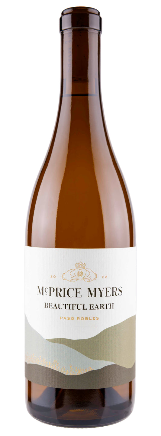 McPrice Myers Beautiful Earth White 2022  Front Bottle Shot