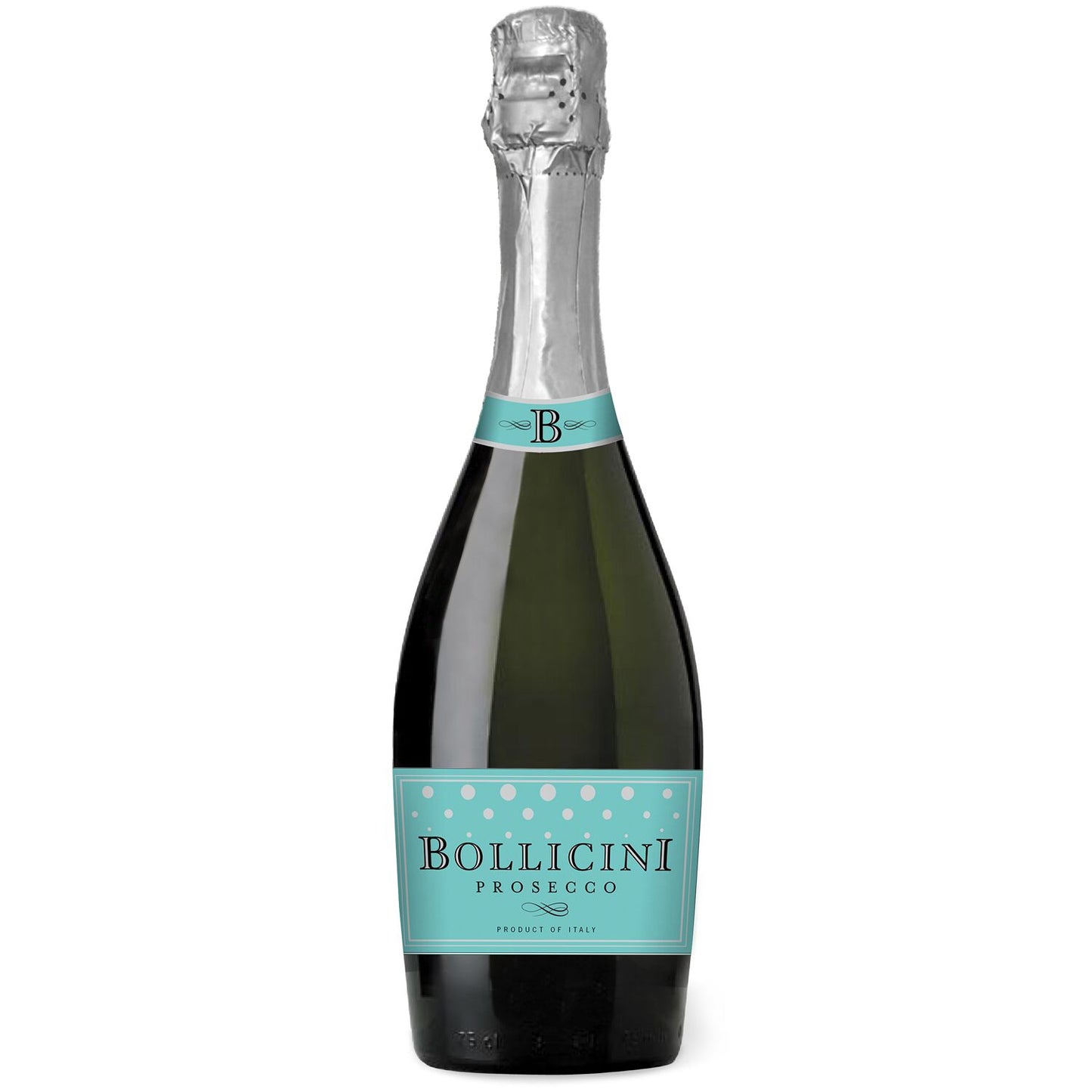 Bollicini Prosecco  Front Bottle Shot
