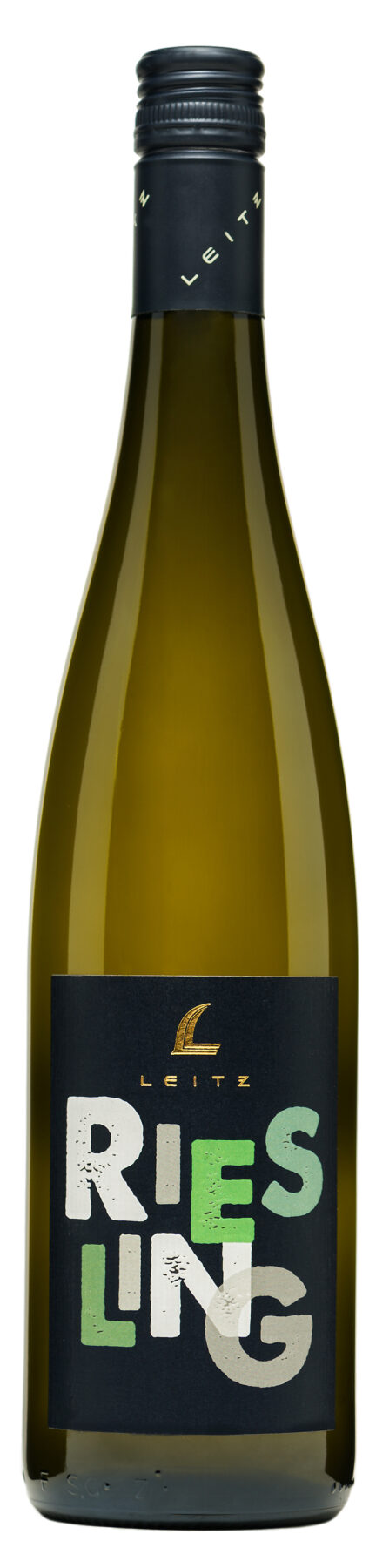 Josef Leitz Rheingau Riesling Feinherb 2023  Front Bottle Shot