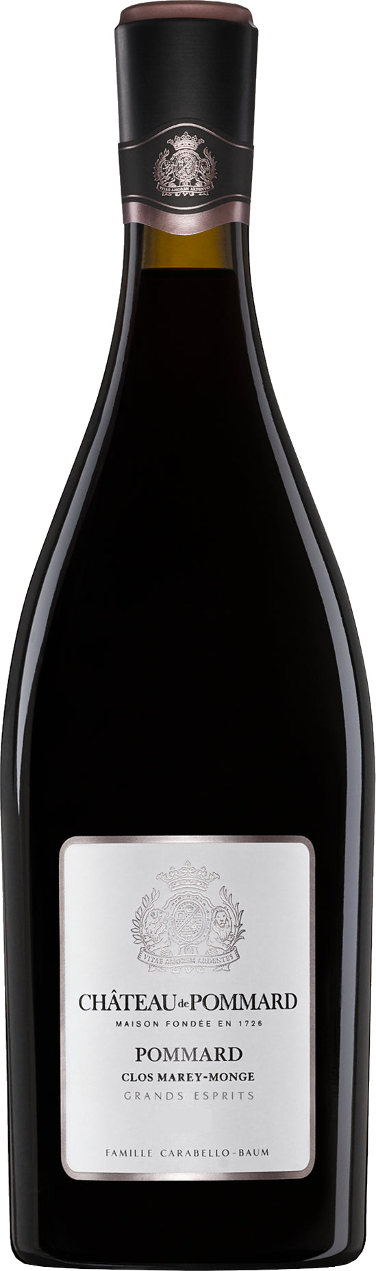 Chateau de Pommard Pommard Grands Esprits Clos Marey Monge 2020  Front Bottle Shot