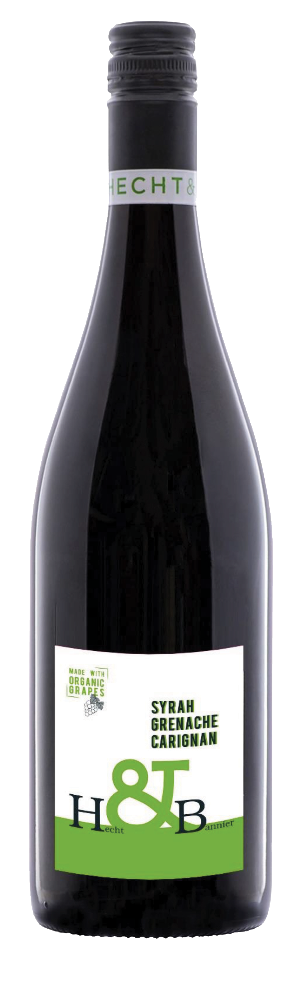 Hecht & Bannier Languedoc Organic Rouge 2022  Front Bottle Shot