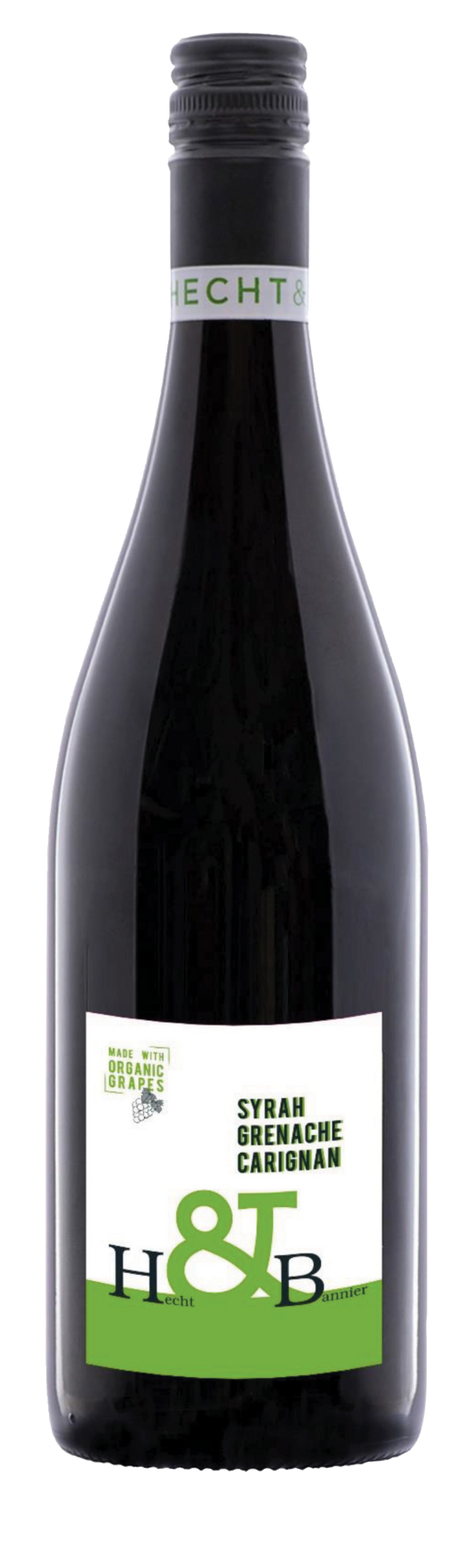 Hecht & Bannier Languedoc Organic Rouge 2022  Front Bottle Shot