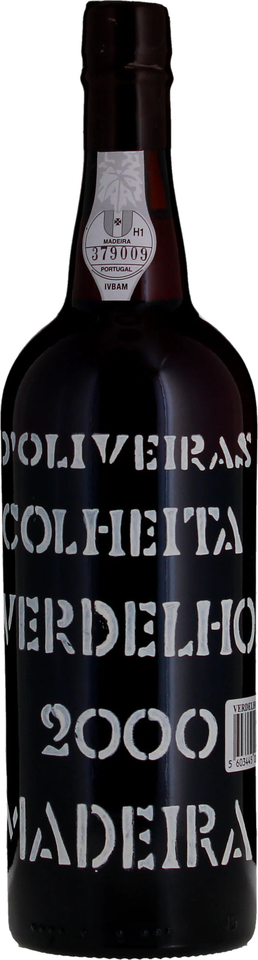 D'Oliveira Verdelho 2000  Front Bottle Shot