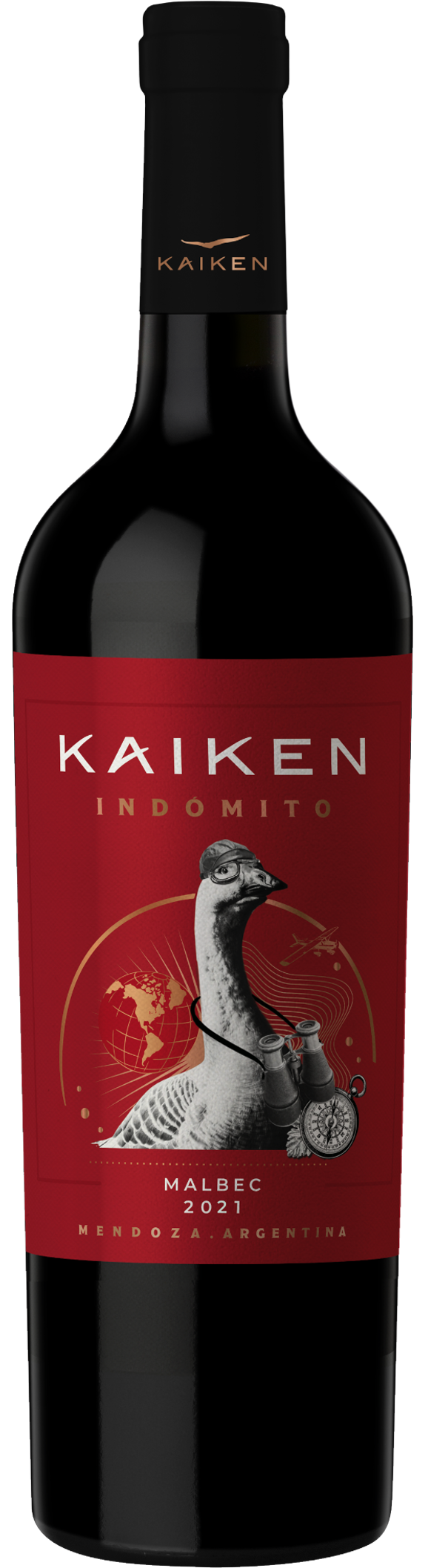 Kaiken Indomito Malbec 2021  Front Bottle Shot