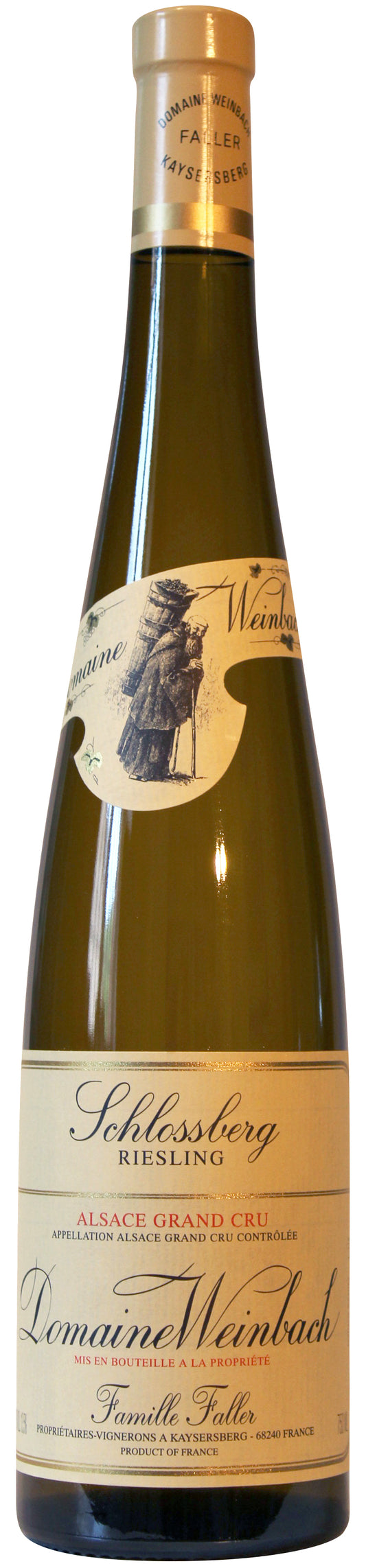 Domaine Weinbach Schlossberg Grand Cru Riesling 2022  Front Bottle Shot
