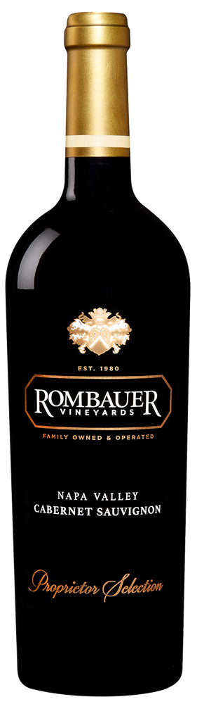 Rombauer Proprietor Selection Cabernet Sauvignon 2018  Front Bottle Shot