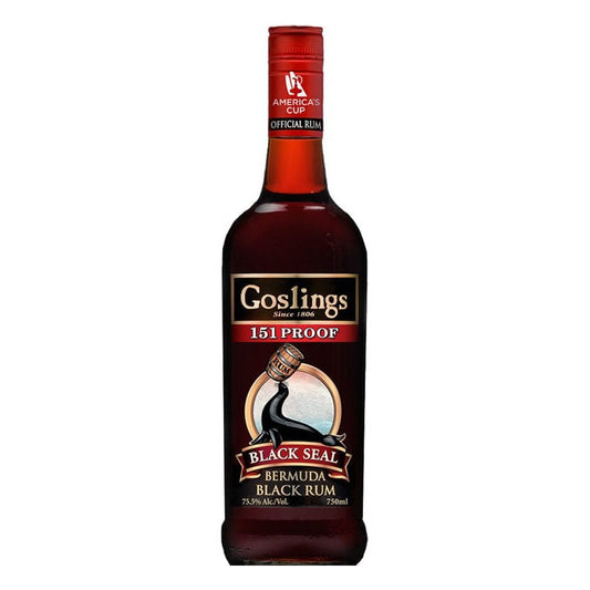 Goslings Black Seal 151 Black Rum 750ml