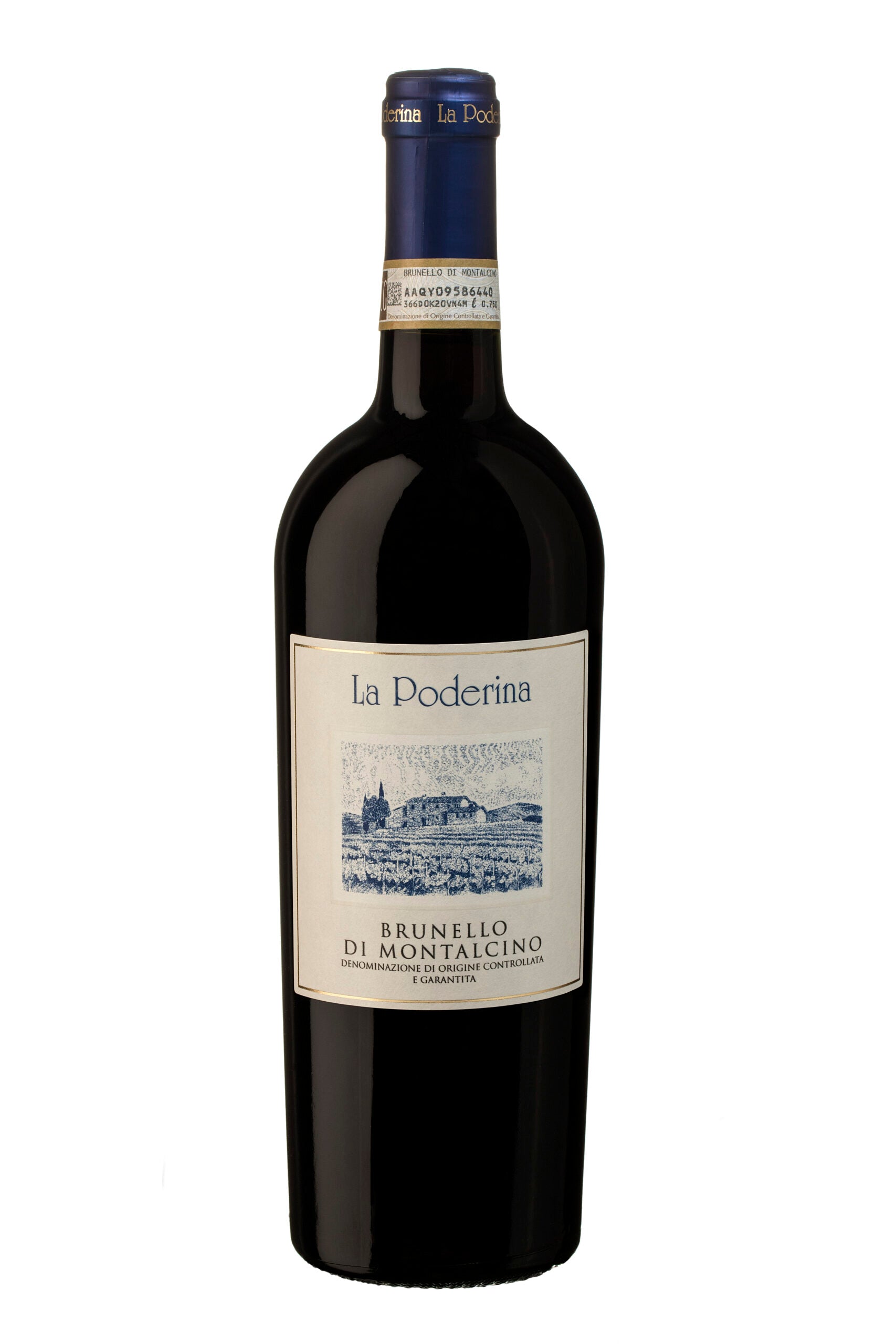 La Poderina Brunello di Montalcino 2019  Front Bottle Shot