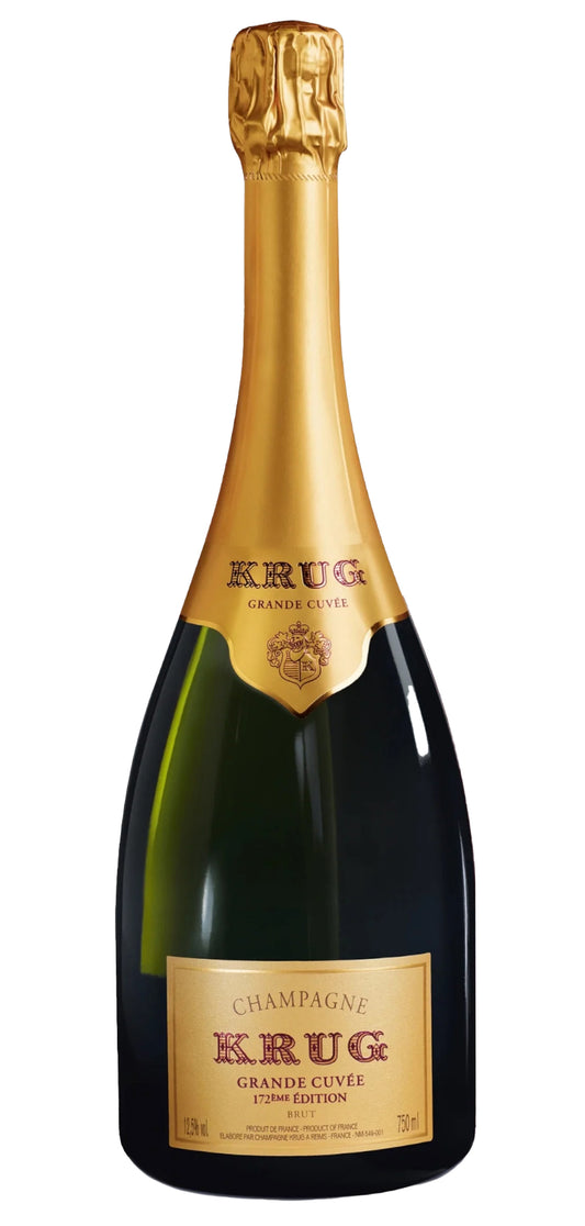 Krug Grande Cuvee Brut (172nd Edition)  Front Bottle Shot