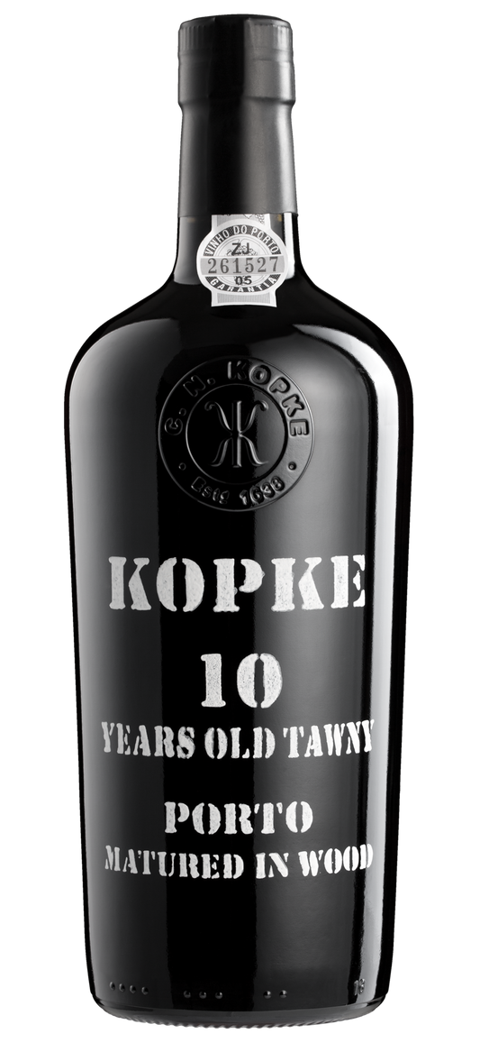 Kopke 10 Year Tawny Port  Front Bottle Shot
