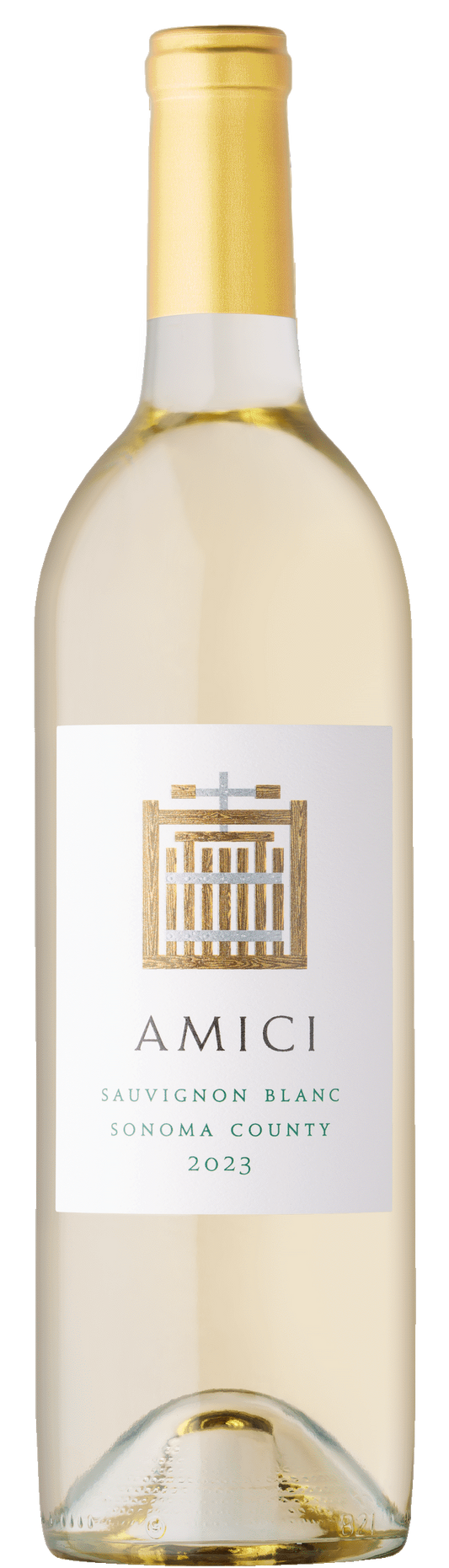 Amici Sonoma County Sauvignon Blanc 2023  Front Bottle Shot