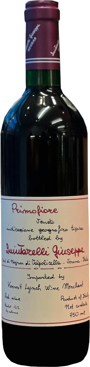 Giuseppe Quintarelli Primofiore 2022  Front Bottle Shot