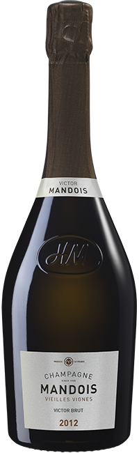 Champagne Mandois Victor Brut Vieilles Vignes 2012  Front Bottle Shot