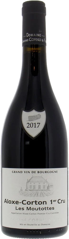 Edmond Cornu & Fils Aloxe-Corton Les Moutottes Premier Cru 2017  Front Bottle Shot