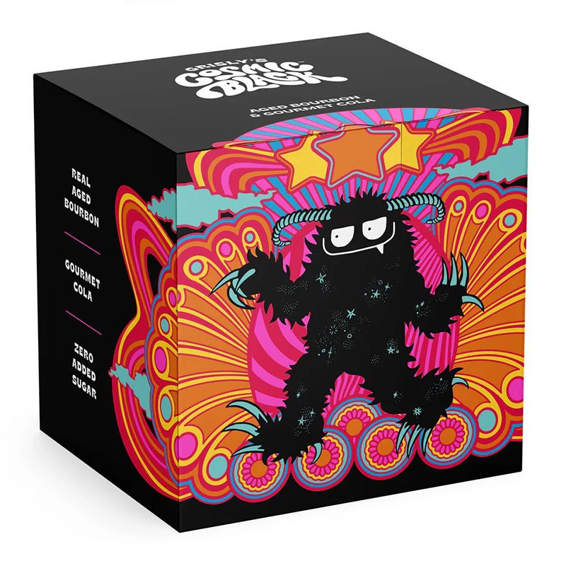 Grislys Cosmic Black Canned Cocktail 4/355ml