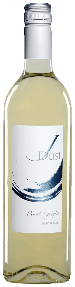 J Dusi Wines Pinot Grigio 2023  Front Bottle Shot