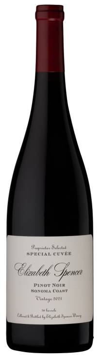 Elizabeth Spencer Special Cuvee Pinot Noir 2021  Front Bottle Shot