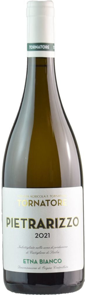 Tornatore Pietrarizzo Etna Bianco 2021  Front Bottle Shot