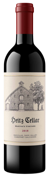 Heitz Cellar Martha's Vineyard Cabernet Sauvignon 2018  Front Bottle Shot