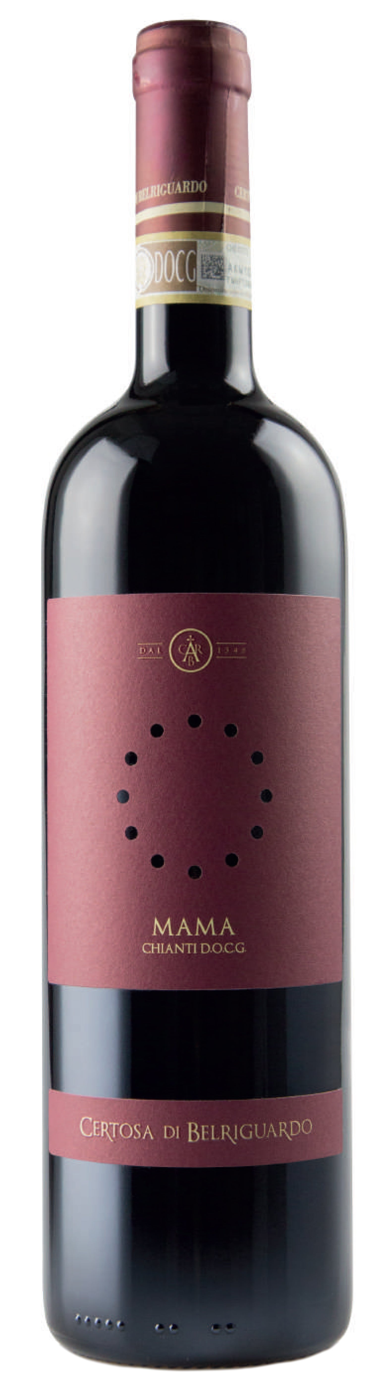 Certosa di Belriguardo Mama Chianti 2021  Front Bottle Shot